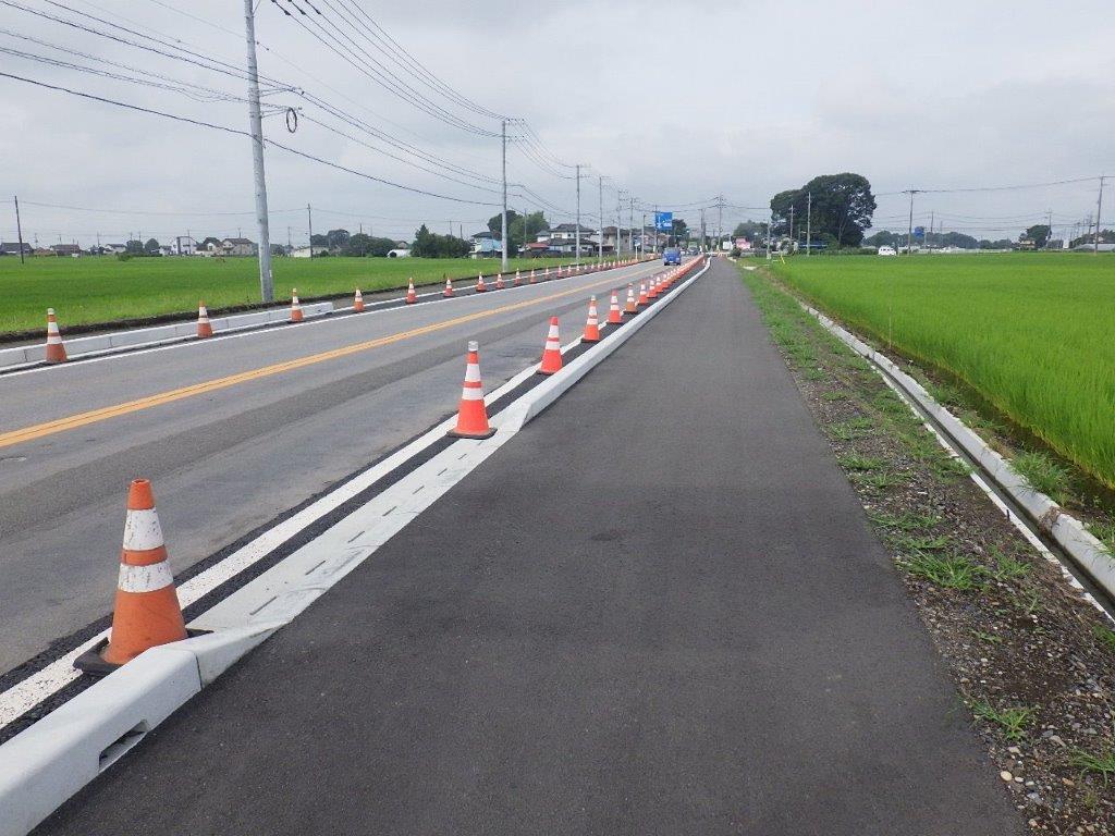 道路改良工事 121号その1(快安道補)