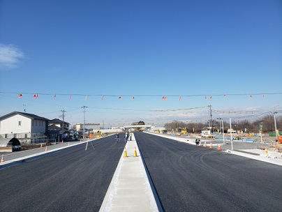 道路改良工事408号真岡南BPその16(快安道補)